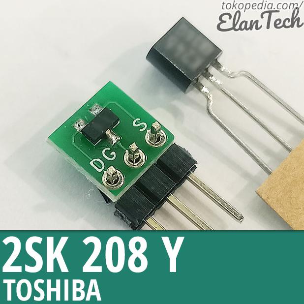 2SK208-Y Ori Toshiba 2SK208 SMD Subs 2SK30 2SK118 Transistor Elan73c Segera Beli