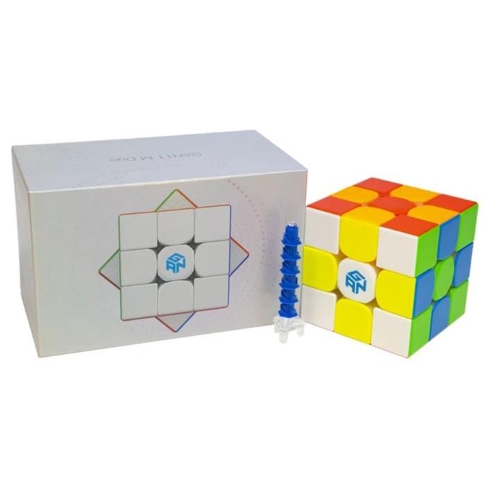 Rubiq Rubik 3X3 Gan 11 M Duo 3X3 M Magnetic Stickerless 3X3X3 Bukan 11 M Pro