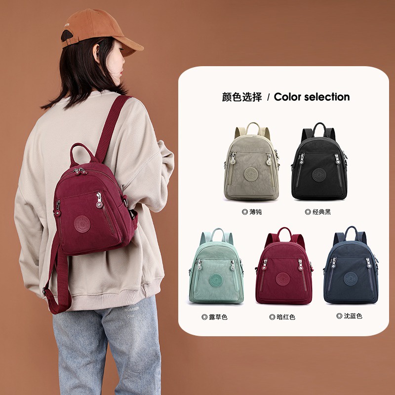 Tas ransel BOBO FASHION 8304-8 Tas selempang Original Import tas ransel wanita Nilon Waterproof