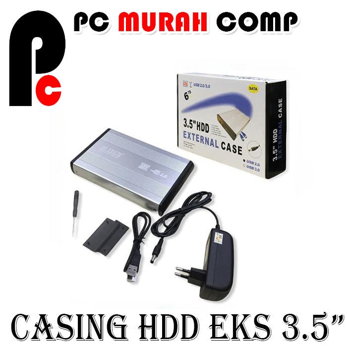 Docking Case Casing Hardisk Pc External Hdd Pc 3.5" Sata Merk M-Tech