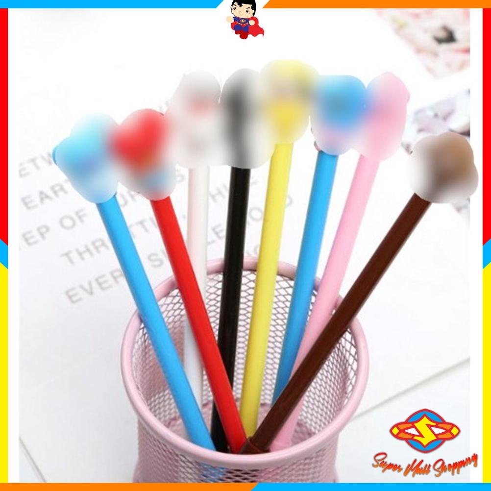 

SMS Pena Karakter ARMY Black Ink Gel Pulpen Murah Gel Bolpen Gel KPOP Alat Tulis Sekolah Kantor Murah Import