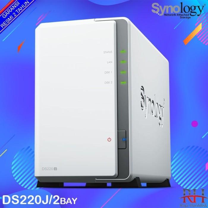 Docking Synology Ds220J Nas Network Storage 2Bay Backup Server Desktop