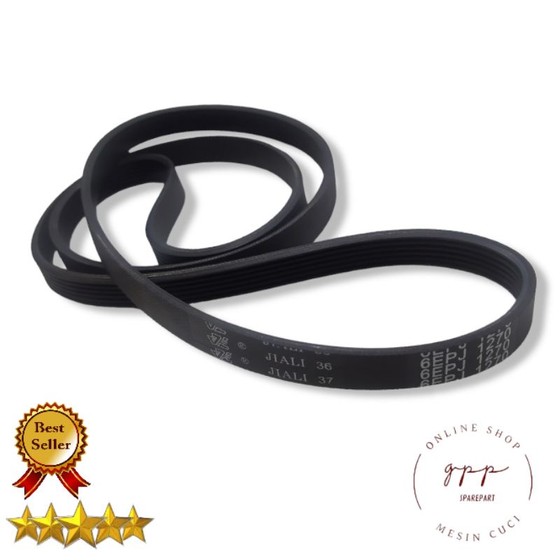 Fanbelt Penbel V Belt Vanbel 6EPJ 1270 Mesin Cuci Dryer Samsung Midea