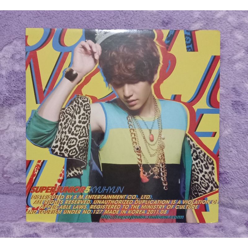 Album Super Junior Mr Simple Kyuhyun Vers