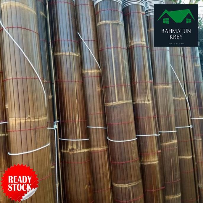 New Tirai Kerai Bambu Item Sudah Divernish Discount