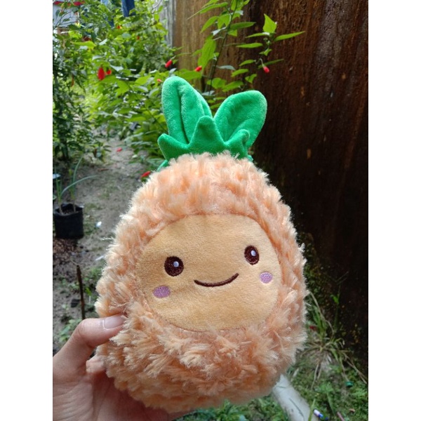 boneka bantal nanas/boneka buah /nanas lucu