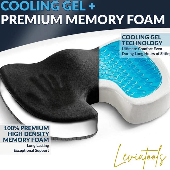 Bantal Tempat Duduk Kursi Ortopedi Orthopedic Chair Gel Cushion Pillow
