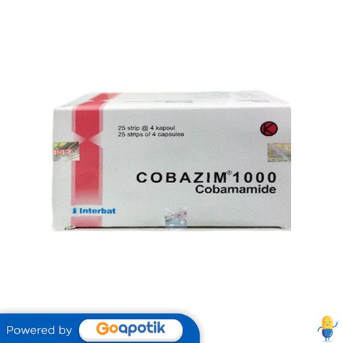 COBAZIM 1000 MG BOX 100 KAPSUL