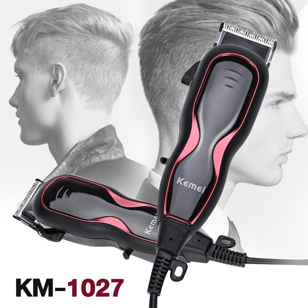 Kemei KM-1027 Mesin Cukur Rambut Listrik Hair Clipper Terbaru