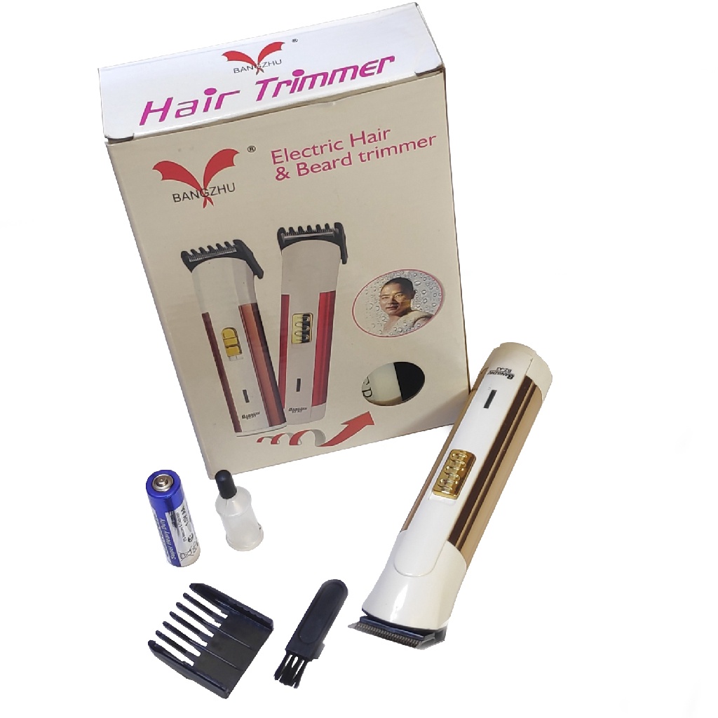 Cukuran Rambut Baterai AA / Clipper Bangzhu Terbaru
