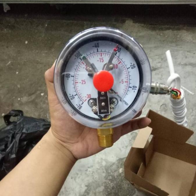 Vacum Gauge / Vacuum Gauge Contact / Pressure Gauge 4 Inchi