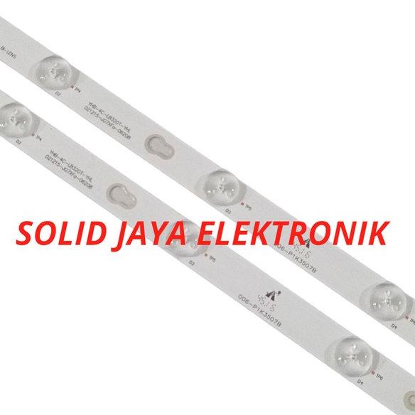 BACKLIGHT TV LED TCL 32 INC 32D2700 LAMPU BL 32D 2700 7K 6V 7LED 32INC 32IN 32INCH 7 KANCING 6 VOLT 