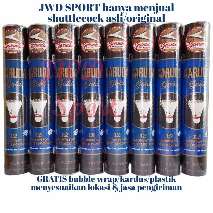 Shuttlecock Garuda Gold Biru - Kok Garuda Gold Biru