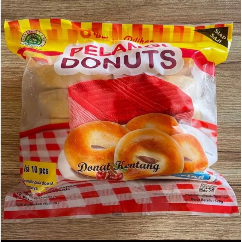 

DONAT PELANGI KENTANG / ISI 21 BIJI / DONAT FROZEN / DONAT LEMBUT / DONAT KENTANG