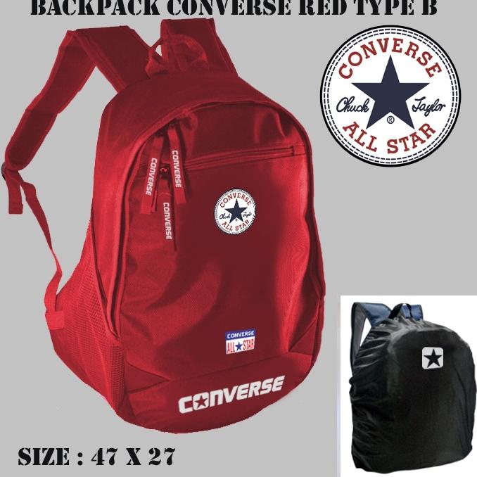 Terbaru Tas Ransel Converse - Backpack Converse - Tas Sekolah Converse - Tas Punggung Converse - Tas