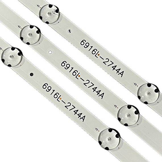 BACKLIGHT TV LED LG 43 INC 43UH610 43UH610T 43UH610 T 43UH610-T LAMPU BL 43UH LG 8K 3V 8LED 8 KANCIN