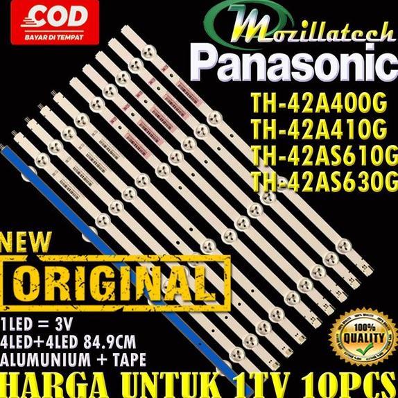 BACKLIGHT TV LED PANASONIC 42 TH-42A400G TH-42A410G TH-42AS610G TH-42AS630G TH42A400G TH42A410G TH42