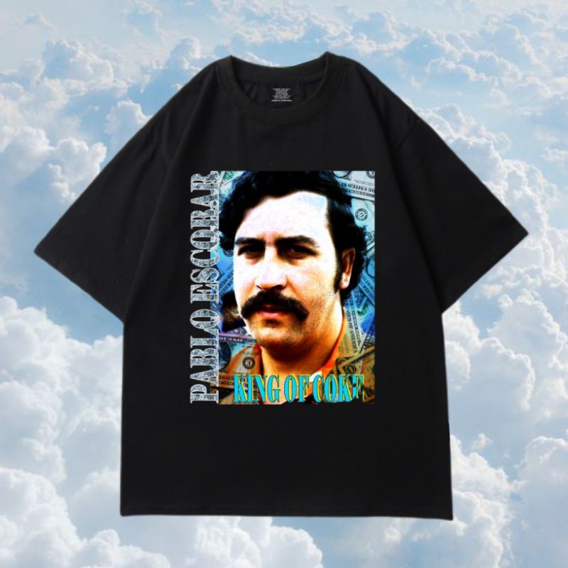 T SHIRT PABLO ESCOBAR VINTAGE - KAOS BAJU PABLO ESCOBAR TERLARIS