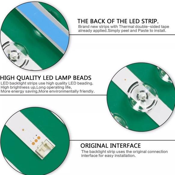 BACKLIGHT TV LG 42 INC 42LB550 42LF550 42LB561 42LB563 42LB582 42LY340 42LX340 LAMPU BL LED A T D C 