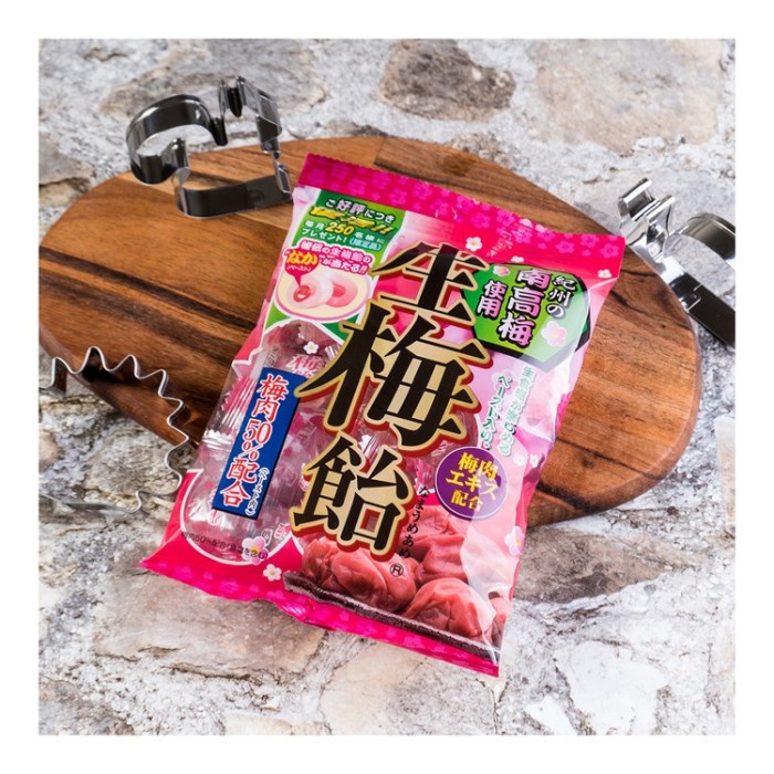 

Ribbon Hard Candy With Ume Plum Paste 110 gram