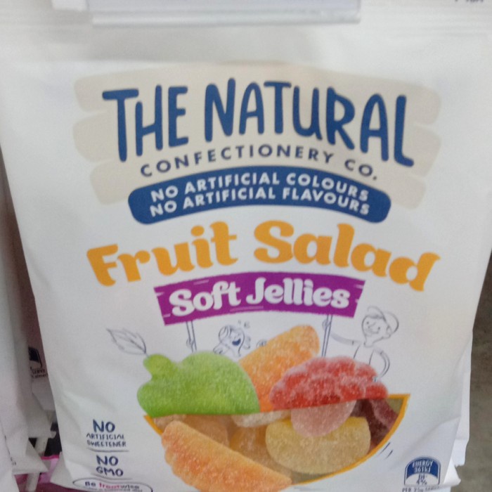 

Soft candy/The natural confectionary fruit salad 180 gr/permen