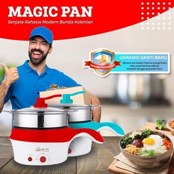 Wajan Teflon Untuk Kompor Induksi Panci Listrik Lapis Keramik Terhits Viral