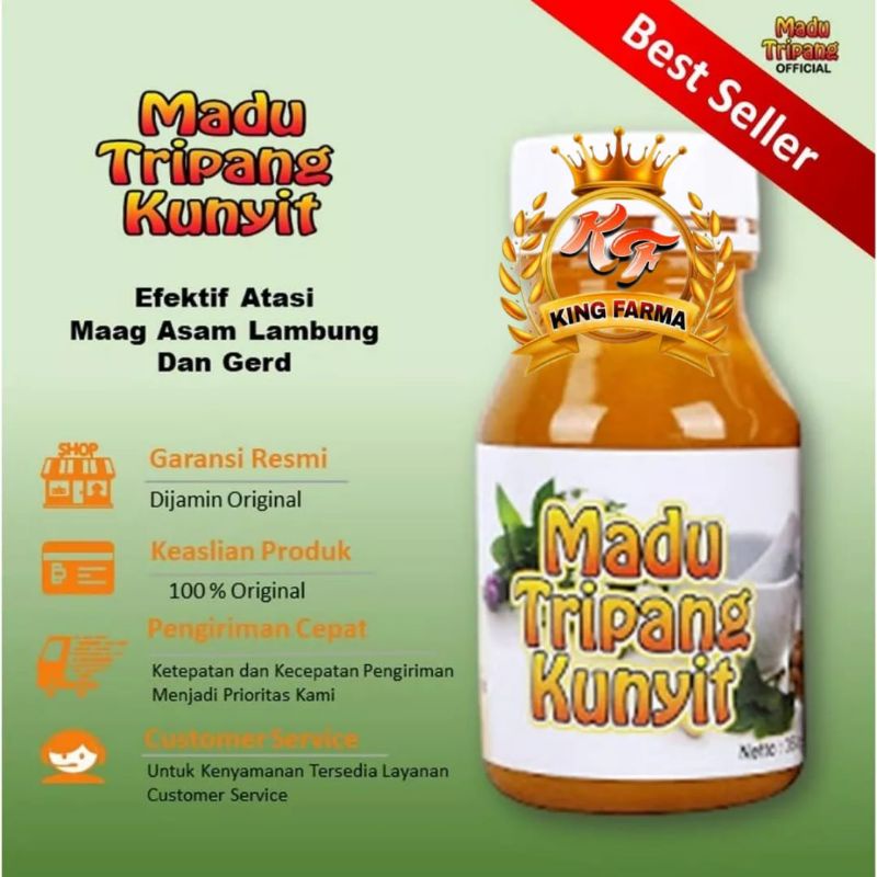 Madu teripang kunyit, Obat asam Lambung, Obat asam lambung kronis herbal ampuh, Obat asam lambung he