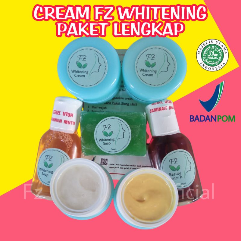 KRIM FZ CREAM FZ FZ SKINCARE FZ WHITEING DISTRIBUTOR RESMI