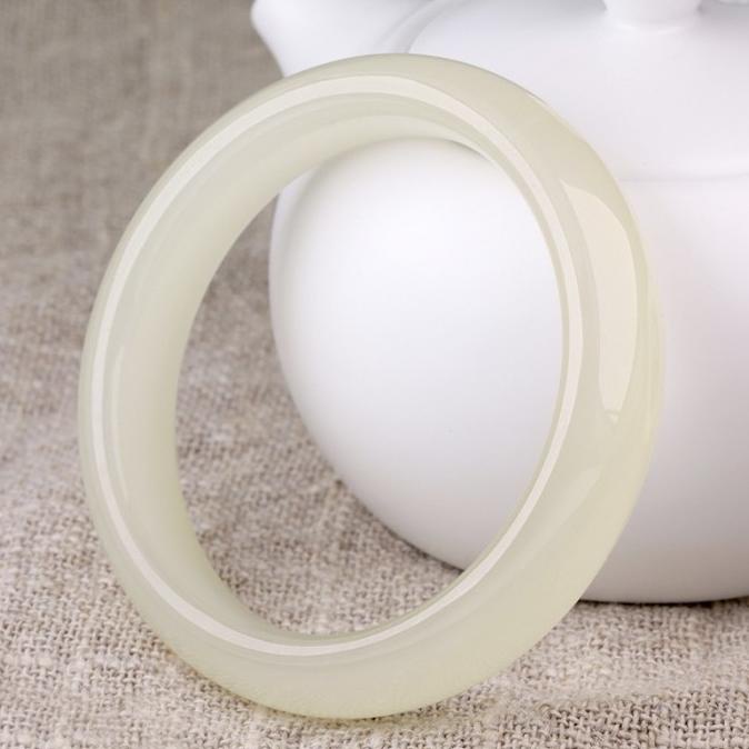 HOT SALE GELANG BANGLE JADE NATURAL BLUE ASH GELANG AFGHANISTAN TERMURAH