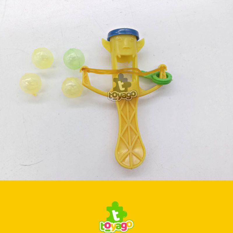 Mainan Anak Ketapel Bola isi 20 Pcs Grosir Murah