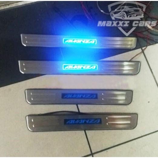 Silplate Sillplate Sill Plate Samping LED All New Avanza / Veloz 2012
