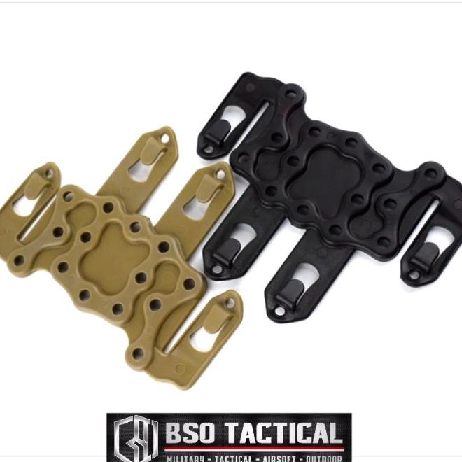 Tactical Cqc Molle Platform Holster Airsoft Glock 1911 Usp Beretta