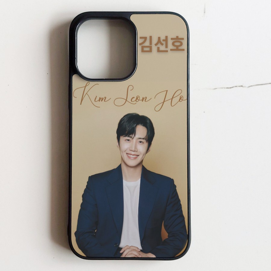 Case iPhone 17 16 15 14 13 12 11 8 7 6 5 XR Mini Plus Pro Max TPU Rubber Softcase Kim Seon Ho Korea