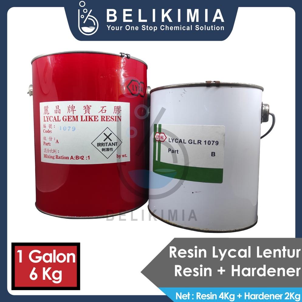 Resin Lycal Lentur 1079 1 Galon (4 Kg Resin &amp; 2 Kg Hardener) C5D