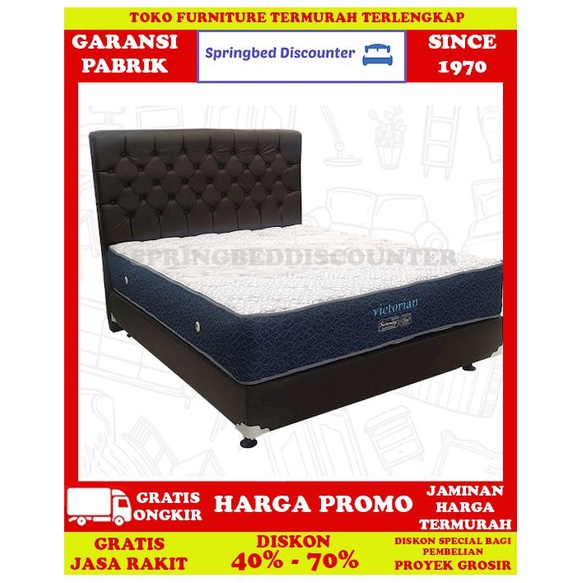Springbed Spring Bed MURAH Kasur Elite Serenity Victorian 120x200 Set