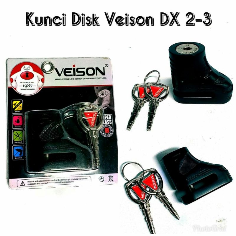 GEMBOK CAKRAM MOTOR MEREK VEISON UNIVERSAL MOTOR