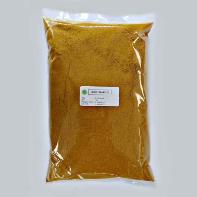 

Kari Ayam Bubuk 1 Kg Pure Asli 100%