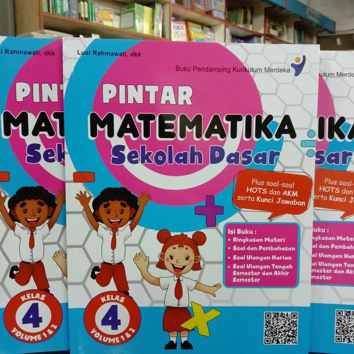 

Buku Latihan Soal Pintar Matematika kelas 4 SD Kurikulum Merdeka Best Seller