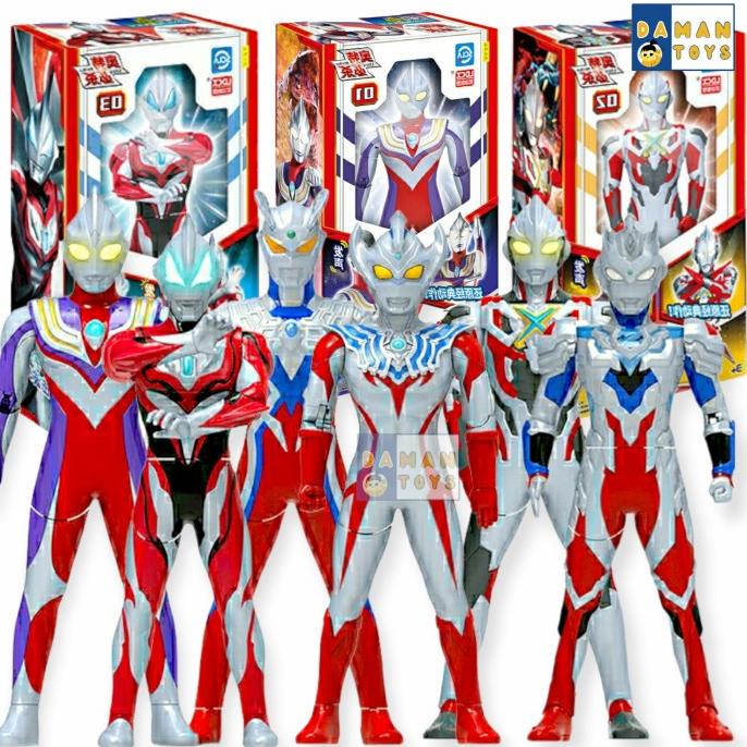 ultraman ultraman ultraman figure taiga zero geed rosso z tiga blu ori