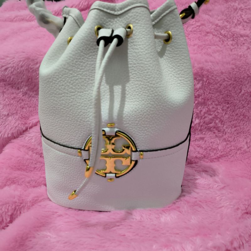 Tas wanita TB serut putih 24cm