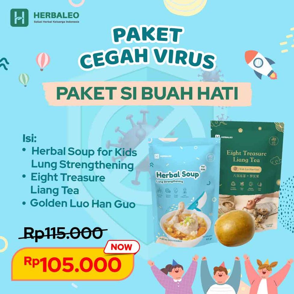 

Herbaleo Paket Cegah Virus - Paket Si Buah Hati Best Seller