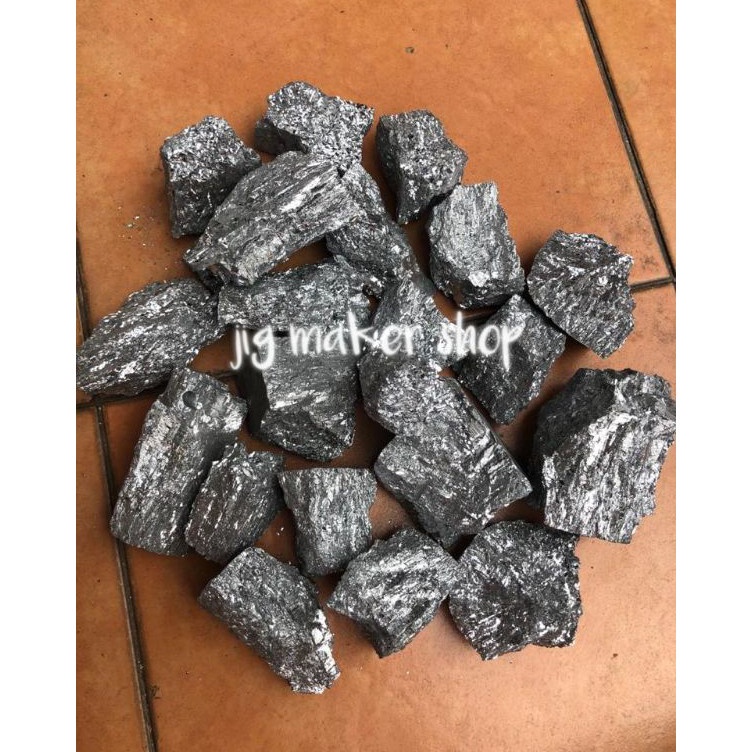 (F♪WJ☛) antimon import campuran untuk pengeras timah metal jig kadar 99,9%, 100g treending