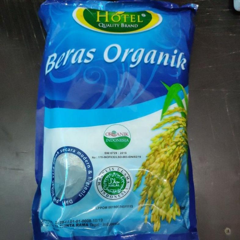 

Beras Organic Kepala Super Merk Hotel 2 kg Best Seller