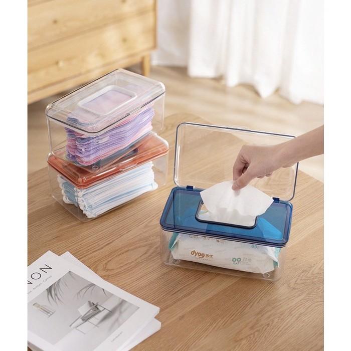Modern Masker Tissue Storage / rak rack tempat tisu basah masker medis