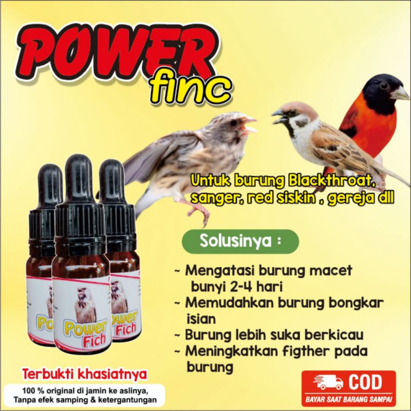 VITAMIN PENGGACOR BURUNG BLACKTROUT DAN SANGER DLL, DOPING / JAMU BURUNG GACOR