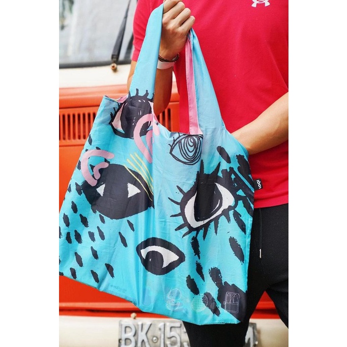 Best Sales Lemondiscofish X Loqi Reusable Bag (Eyes) Limited Edition