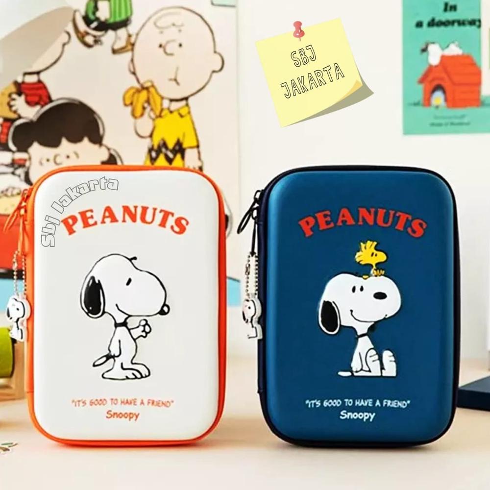 

Limited - Tempat pensil Snoopy EVA Hardcase 3D waterproof bahan hardcase !!