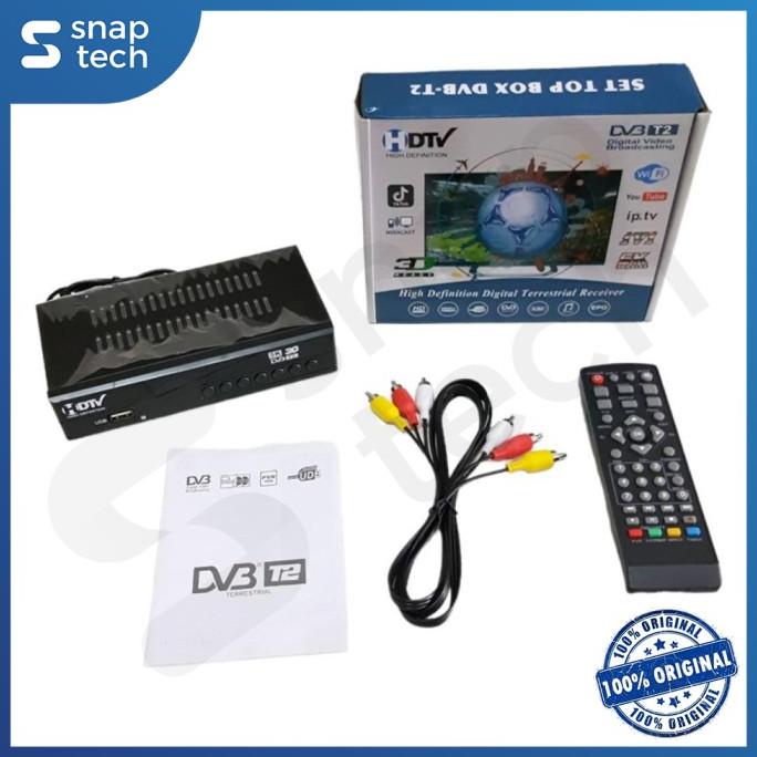 SET TOP BOX DIGITAL DVB T2 WIFI STB Antena FULL HD TV DIGITAL