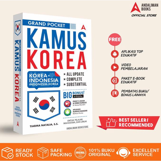 Kamus Lengkap Bahasa Korea - Grand Pocket Kamus Korea