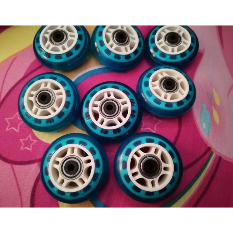 (V☛35-») RODA PU KARET INLINE SKATE SEPATU RODA virral